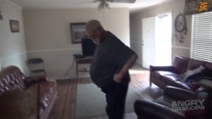 Злой Дед на русском   Flappy Bird Нецензурная лексика