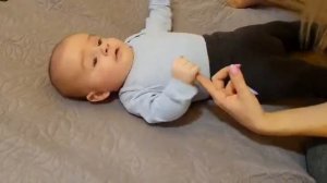 разговорчивый трехмесячный малыш часть 1.Talkative 3 month old baby part 1