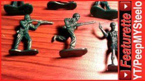 Little Green Army Men Plastic Soldier Toys As Military Make Believe Play Toy Sets For Kids