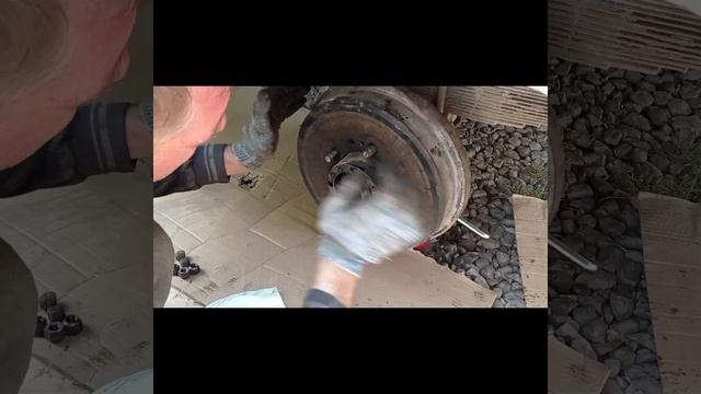 УАЗ Буханка! Отрегулировал ступицу,поменял диски с 15на16 диаметр!#уазбуханка #скорость#4wd