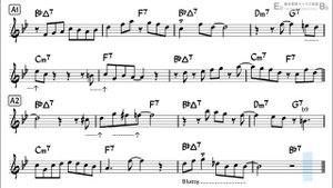 Stompin' at the Savoy - Easy Solo Example for Alto Sax