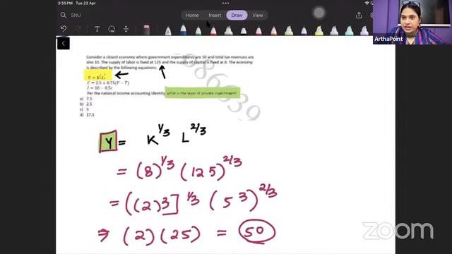 SNU Marathon | MSc. Economics SNU | MSc Economics Shiv Nadar | MA Economics SNU Sample Paper