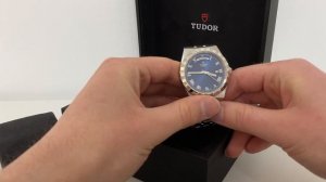 TUDOR ROYAL 41 mm Day-Date M28600-0005 AUTOMATIC GENTS BLUE DIAL WATCH