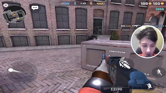 THICC BOY Hiding On The BOMB SITE  Critical Ops Ranked