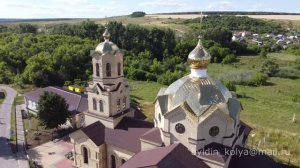 Храм в с. Колтуновка с высоты птичего полета 2020