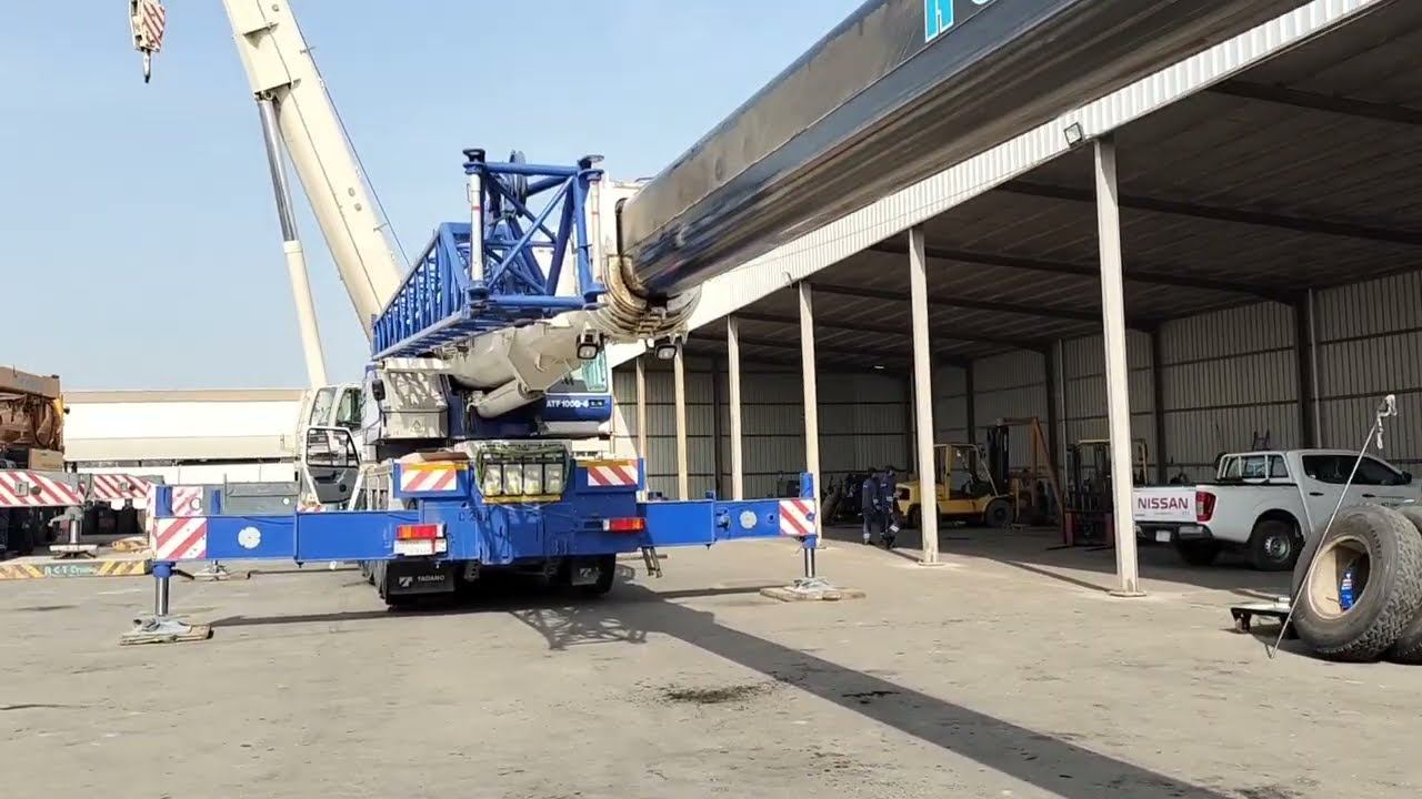 TADANO FOUN ATF 100 G !! HOW TO BOOM GRACIN ! #mobilecrane #tadano