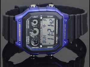 Casio AE-1300WH-2A обзор video нистройка