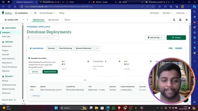 Retrieval Augmented Generation Using MongoDB And Lang Chain | Atlas Vector Search Using Ollama