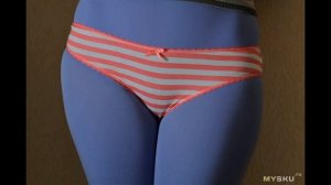 Полосатые женские трусики | #Обзор