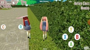 играю в трешневые фан игры похожие на яндере симулятор часть 2|плей маркете|Бантикаё