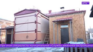 Обновление домов на туристическом маршруте Ирбита