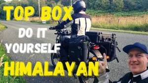 My Top Case Set-Up. Instal a pelican style top box as Luggage on a Himalayan adventure motorcycle.