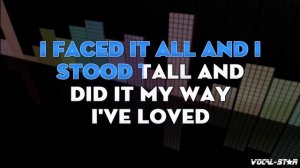 Frank Sinatra - My Way (Karaoke Version) with Lyrics HD Vocal-Star Karaoke