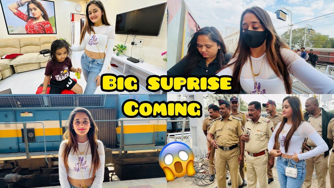 12 Board Exam ke Bich me Achanak Bindass Kavya ko Train se Agra jana pada  Big Surprise is comming