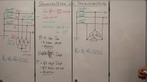 3.4.4 Sternschaltung vs. Dreieckschaltung (Sehr wichtig!!!)