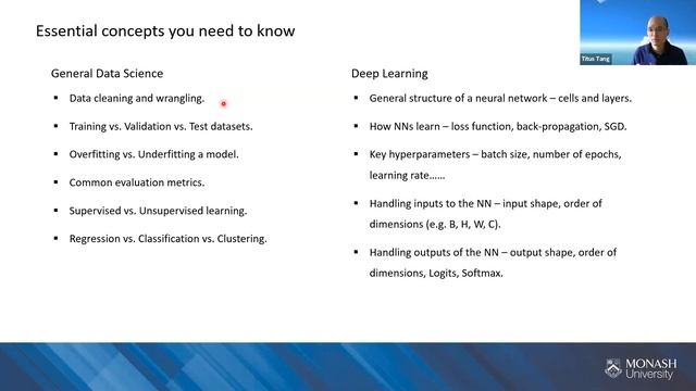 Getting started with deep learning