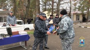 В Каменском районе Ростовской области состоялась смена сводного отряда полиции