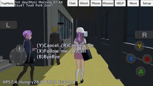 School Girls Simulator (симулятор школы), урок математики