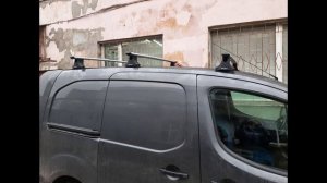 Установка багажника на Peugeot Partner Tepee