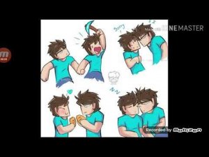 Херобрин и Стив//слёзы//