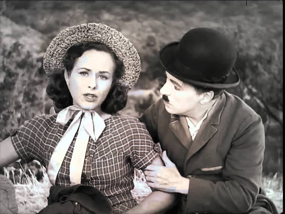 Smile, Charlie Chaplin, Modern Times (1936) 720p