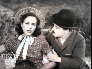 Smile, Charlie Chaplin, Modern Times (1936) 720p