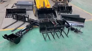 12 апреля 2024 г.NDI635 мини погрузчик с бортовым поворотом.