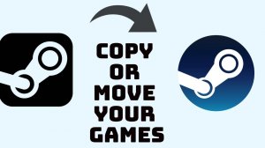 HOW TO MOVE OR COPY STEAM GAMES CSGO DOTA GTA5 AND ETC