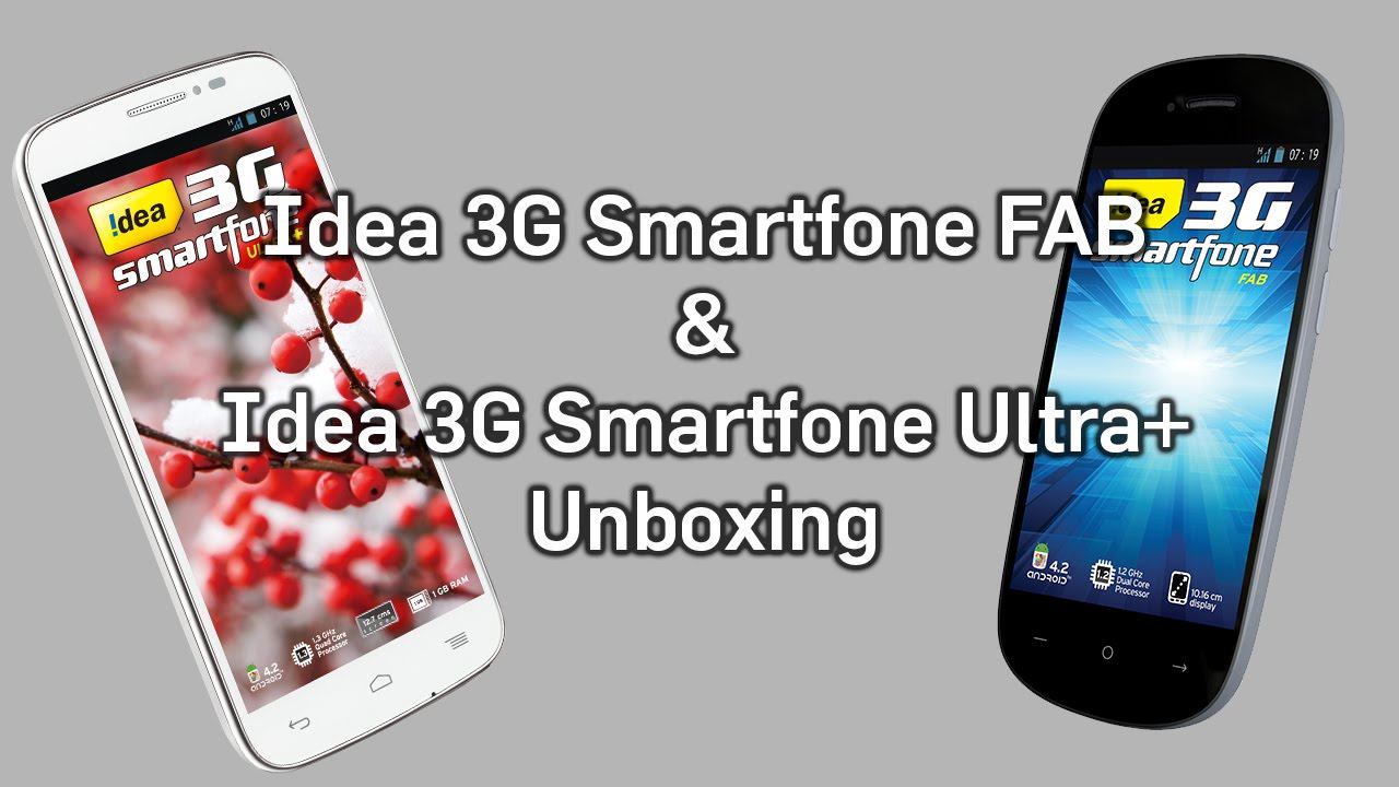 Idea 3G Smartphone Unboxing (FAB and Ultra+) смотреть онлайн