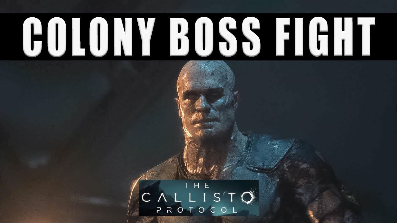 The Callisto Protocol Colony dome boss fight - How to beat the super mutant смотреть онлайн
