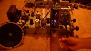 Ламповое радио Рига 10, 1954 год выпуска