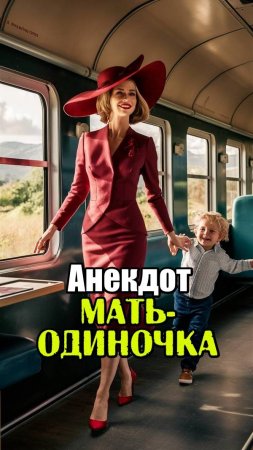 Анекдот про мать-одиночку. Анекдот про женщин. #прикольные_анекдоты #анекдотыотсеребряного #юмор