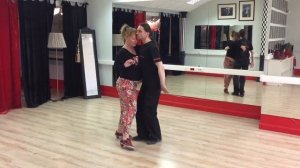 Tango Postura Abrazo. Elvira Malishevskaya