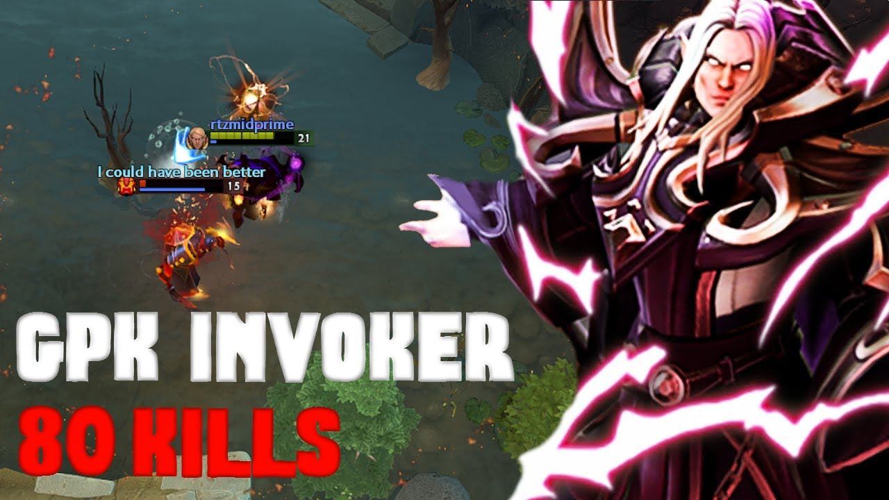 GPK Invoker Dominating - Dota 2 High Skill Gameplay