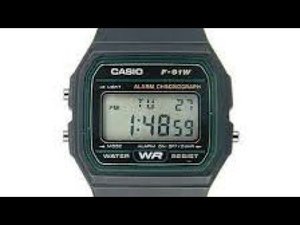 Всё о часах casio f91-W