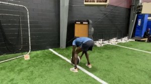 Weight lifting session with Marco Arop World Medalist