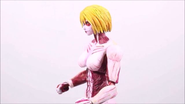 Custom Attack On Titan Annie Leonhart Female Titan Figure By Epoy Sanjuro смотреть онлайн