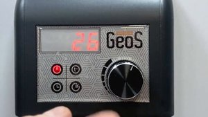Демонстрация работы пульта управления для электрокаменок -  Geos Control.
