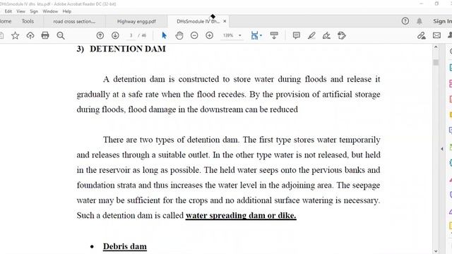 DHS Module 4 part 1-classification of dams смотреть онлайн