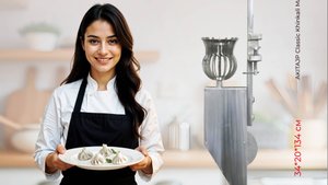 Хинкальница - аппарат для производства хинкали AKITAJP Classic Khinkali Maker Machine машина купить