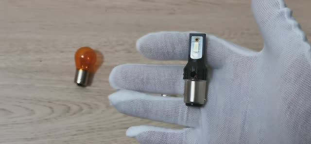 Мега яркие Led лампы P21w (P21/5w). ДХО, ПТФ, задний ход. смотреть онлайн