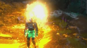 Эпизод The Witcher 3 Wild Hunt. Боевые ситуации с монстрами.