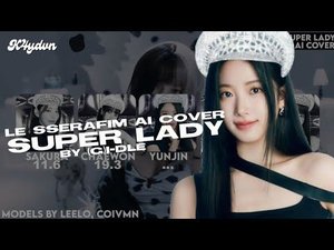 [AI COVER] How would LE SSERAFIM sing 'Super Lady' by (G)I-DLE | k4ydvn