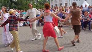 Минск. День культуры России! 38ч.(58). Солист и танцуют зрители! 10 июня 2017г. Беларусь.