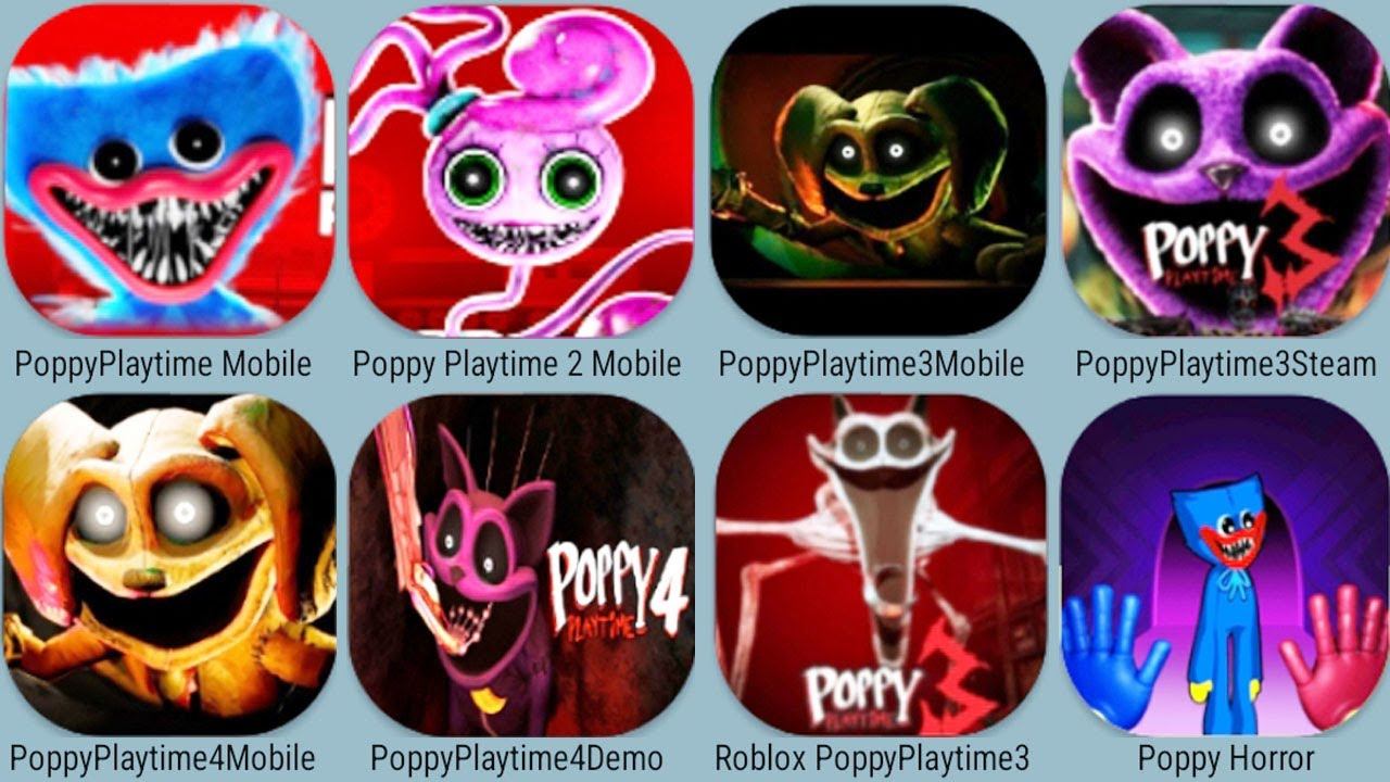 Poppy Playtime Chapter 1+2+3+4 Mobile FullGame, Poppy Playtime 3 Roblox, Horror Poppy, Poppy 4 Demo смотреть онлайн