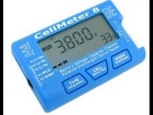 AOK CellMeter 8 Multifunctional Digital Battery and  Servo Tester 2S-8S