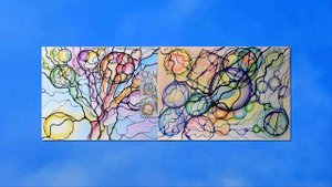 НЕЙРОГРАФИКА Коридор затмений, рисунки участников