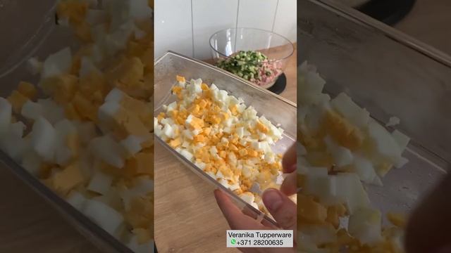 SuperDicer Tupperware, макаронный салат. Готовлю с Tupperware