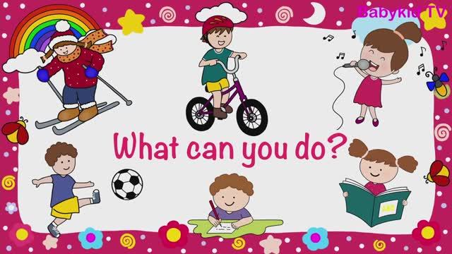 What can you do? - I can...... смотреть онлайн