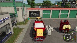 Внесение удобрений.  Farming Simulator 25